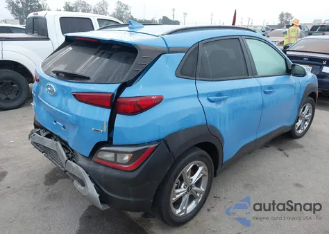 2022 Hyundai Kona Sel from USA, damaged, VIN KM8K6CAB9NU889563